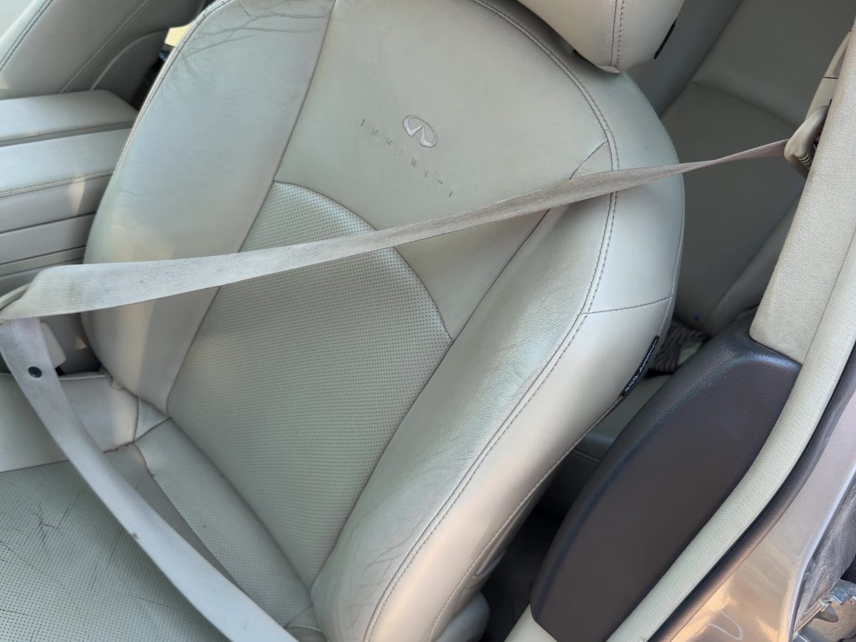 2003 Infiniti Fx Series Front Seat Belt