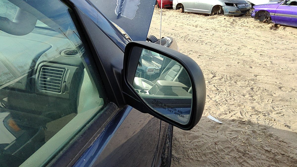 2002-2005 Ford Explorer Passenger Right Power Side Mirror Door Mounted Blue Ld