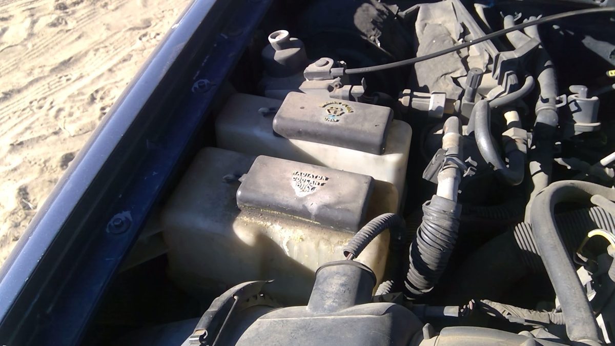 1995 Ford Explorer Coolant Reservoir Radiator Overflow Tank Bottle Oem 4.0L