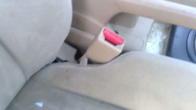 2001-2005 Honda Civic Passenger Right Front Seat Belt Buckle Receiver Oem Tan