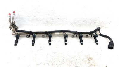 2002 Chevy Trail Blazer Complete Fuel Rail With Injectors Set Loaded Oem 4.2L