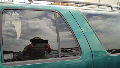 1995-2005 S10 Blazer Driver Left Rear Vent Window Back Door Glass With Frame Oem
