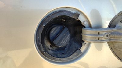 2000-2005 Pontiac Grand Am Fuel Filler Neck Assembly With Gas Cap Oem 22630005