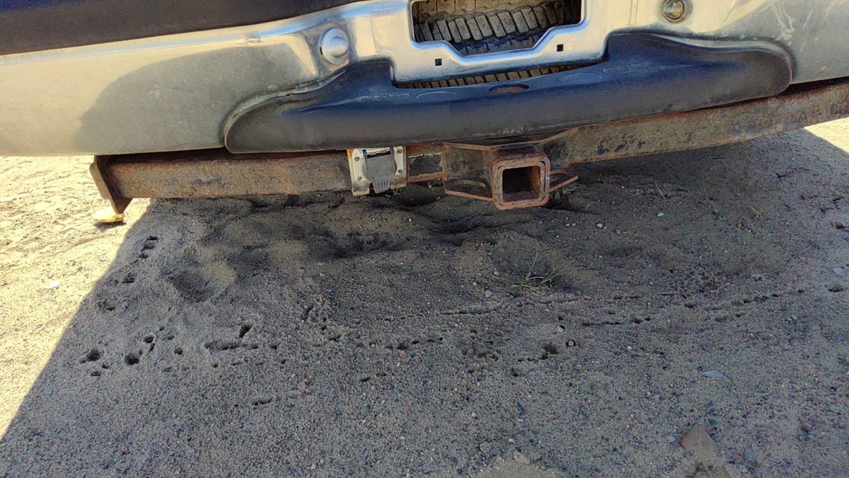 1997-2002 Ford Expedition Trailer Receiver Hitch Factory Mount Oem F75Z17D826Ae