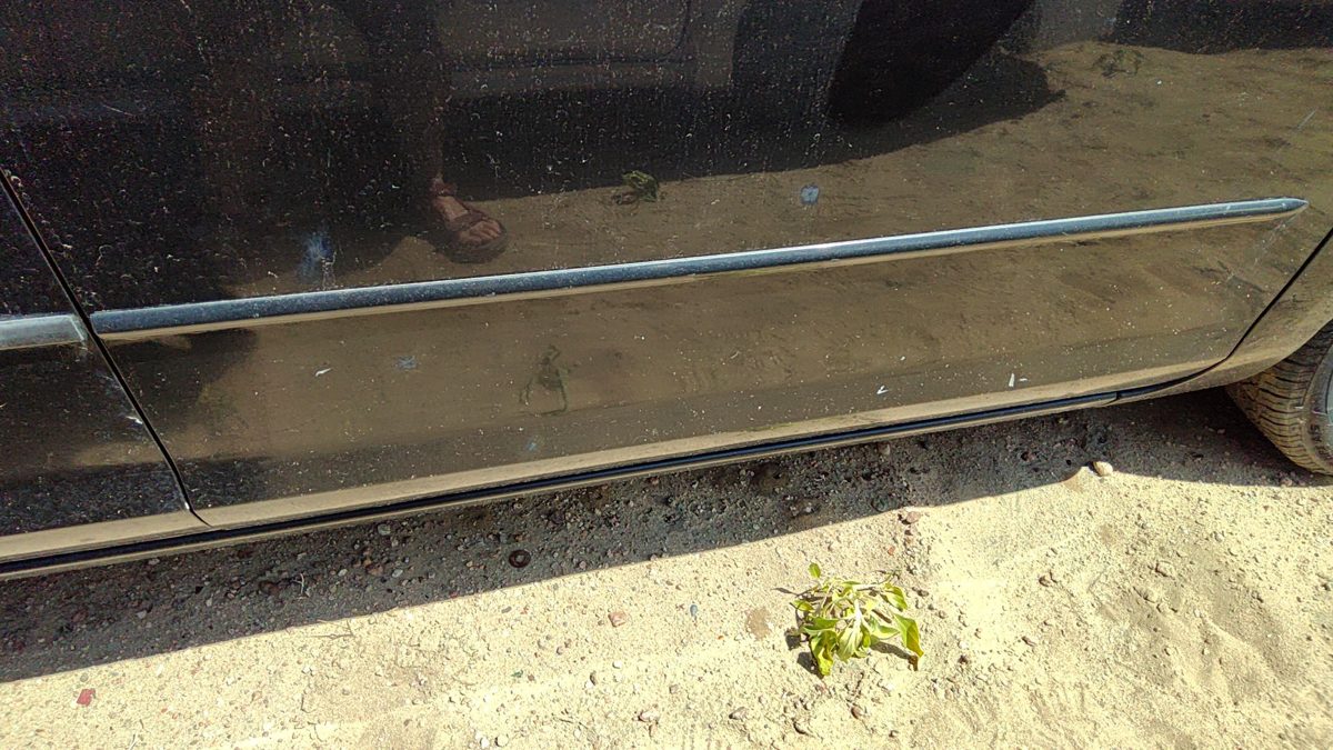 04-09 Mazda 3 Passenger Right Front Moulding From Door Oem Trim Strip Black 16W