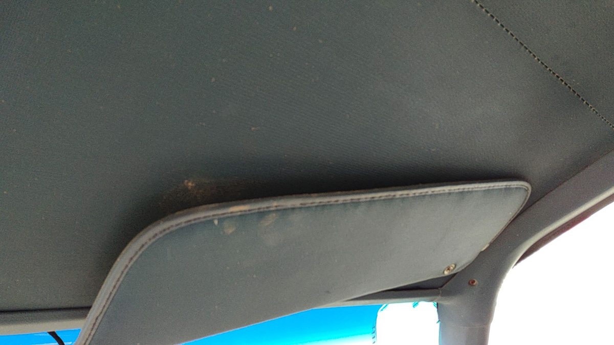 1975 Cutlass Supreme Passenger Right Sun Visor Oem 2 Door Coupe Blue