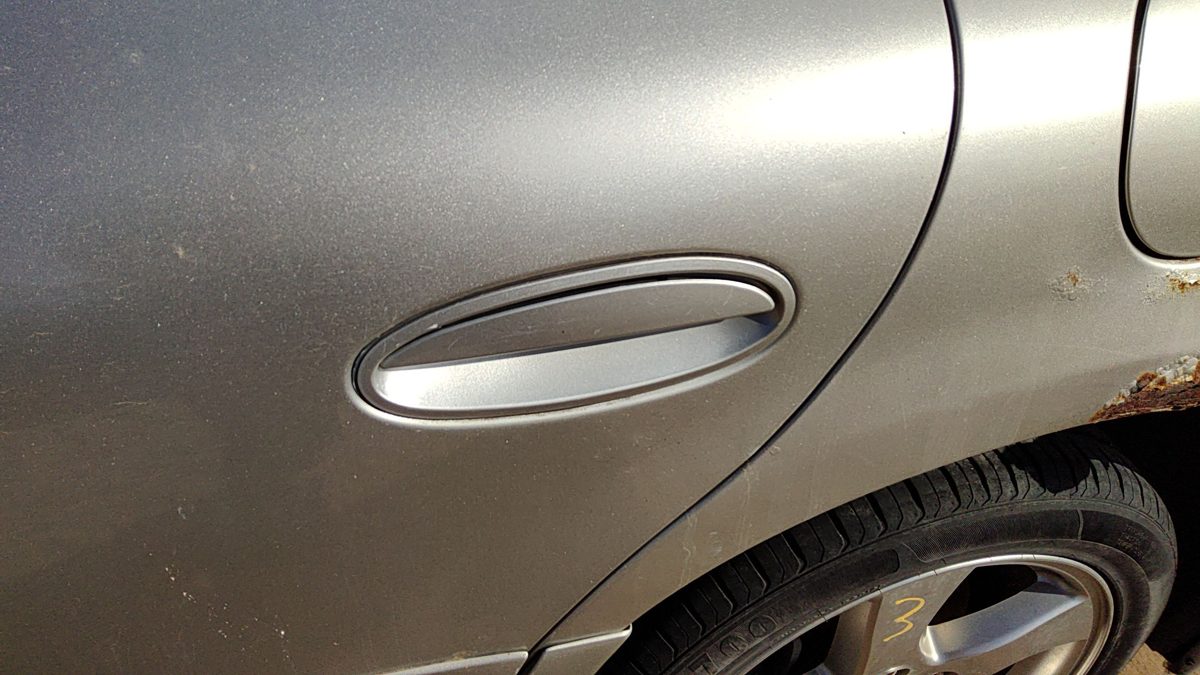 00-05 Pontiac Bonneville Driver Left Rear Outside Door Handle Back Silver 67U