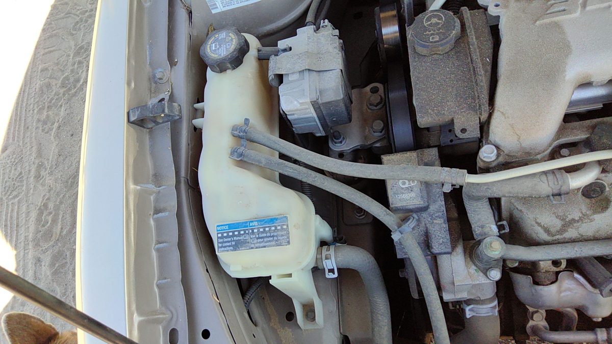 1999-2005 Pontiac Grand Am Coolant Reservoir Radiator Overflow Tank Bottle Oem