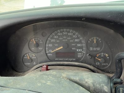 01-02 Express Van 2500 Speedometer Cluster Instrument Gauges Panel Oem Dash