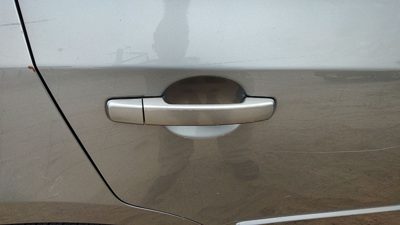 2007-2012 Nissan Sentra Passenger Right Rear Outside Door Handle Back Gray K36