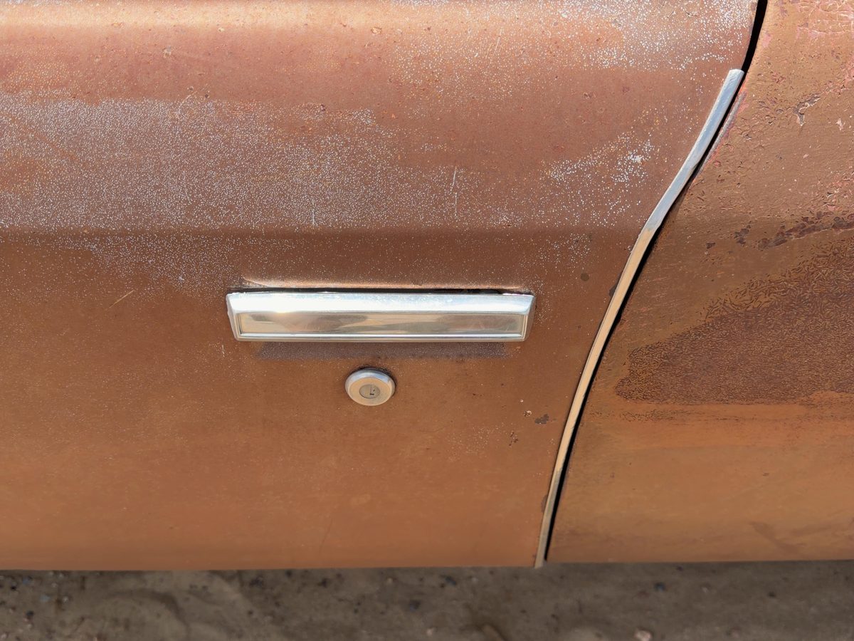 1974 Chevy Impala Driver Left Front Outside Door Handle Oem