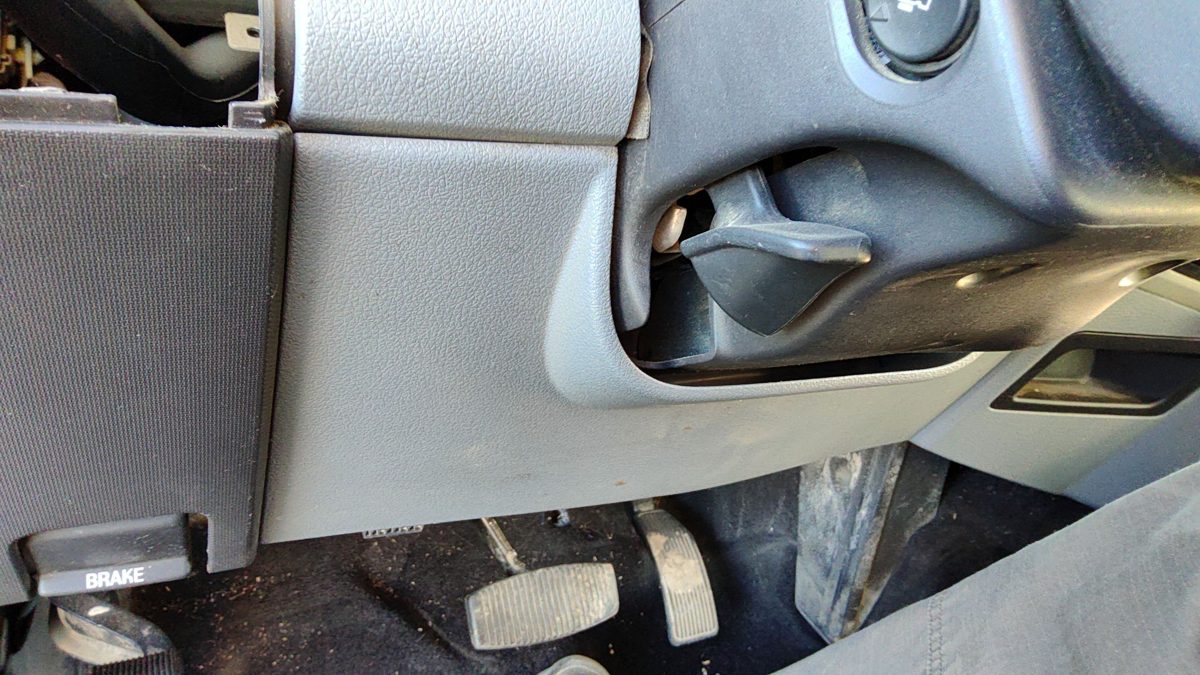 14-16 F250 Lower Dash Under Column Knee Bolster Trim Panel 3S 6.7L Powerstroke