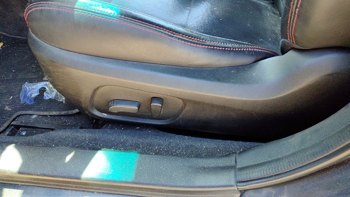2016 Subaru Wrx Driver Left Side Power Seat Switch With Trim Panel Cbl30 Carbon