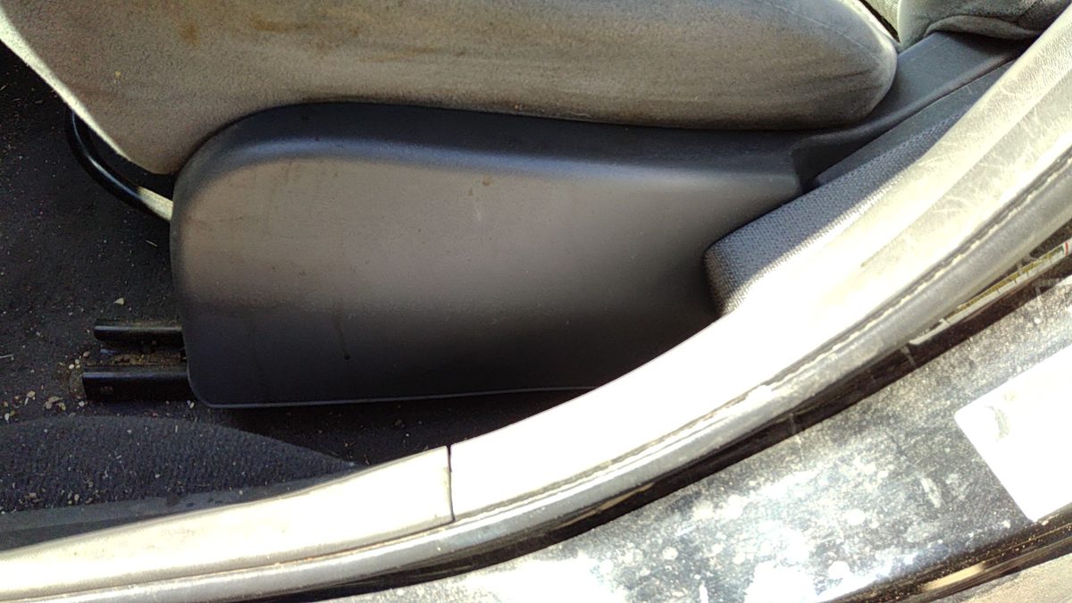 2008 Nissan Sentra Driver Left Side Seat Trim Panel Oem Charcoal W