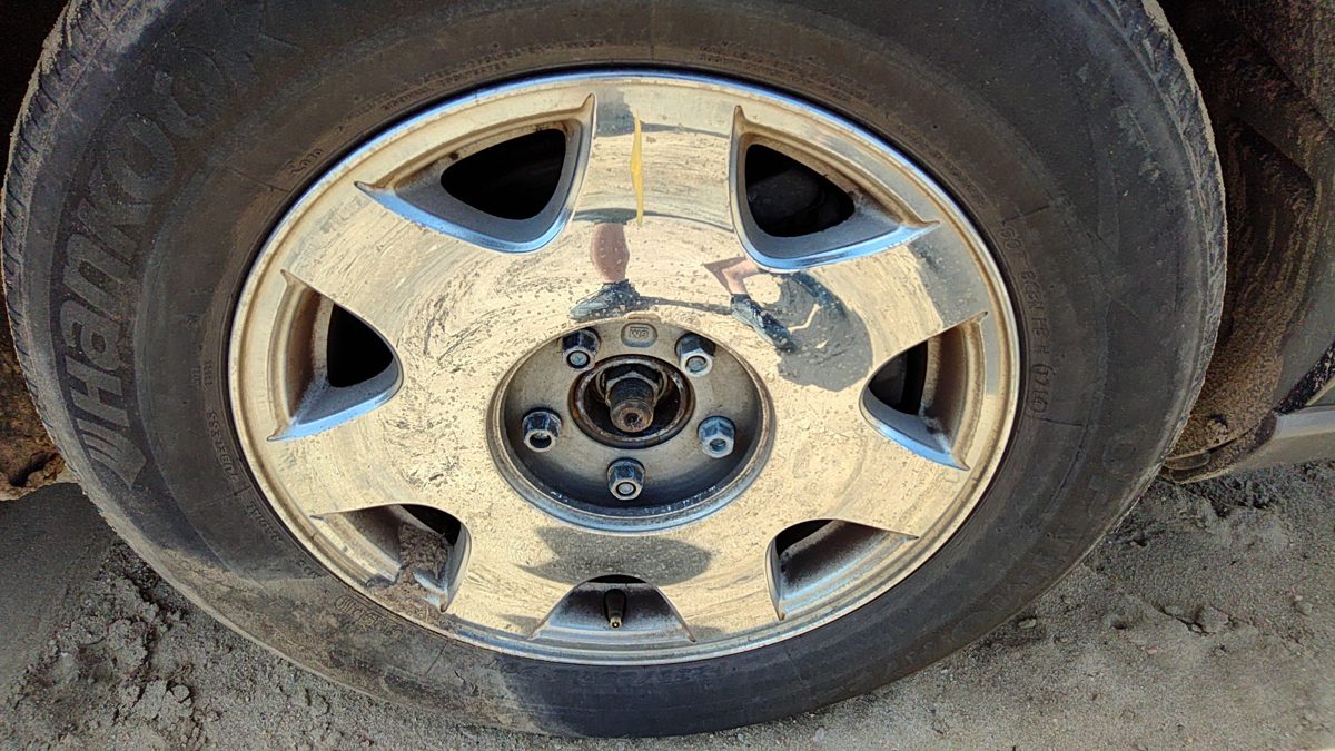 1998-2001 Cadillac Seville 16' Aluminum Wheel Oem 7 Spoke Chrome Rim #1 09592715