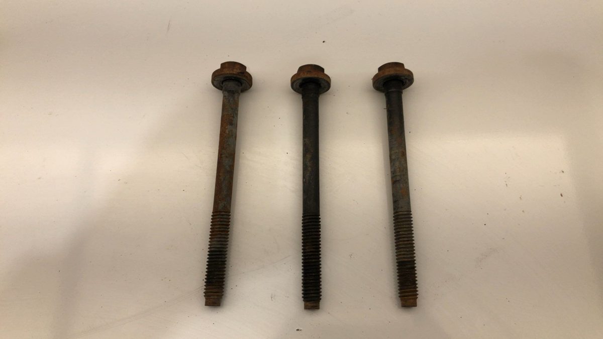 1980-1997 Ford F250 Set Of Bolts For Power Steering Gearbox Oem Factory Hardware