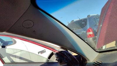 07 Hyundai Accent Driver Left A Pillar Trim Windshield Post Panel Fz Gray 4 Door