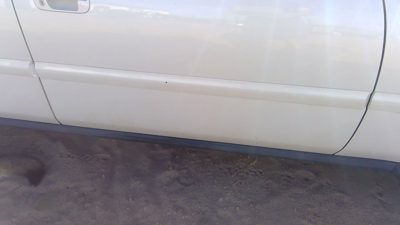 1995-1998 Acura Tl Passenger Right Front Moulding From Door Oem Trim Strip White