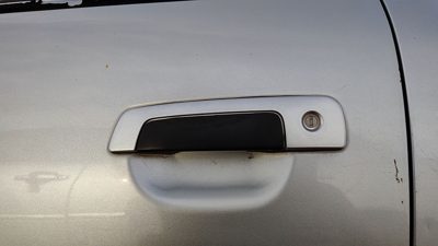 00-05 Eclipse Driver Left Front Outside Door Handle A68 Sterling Silver