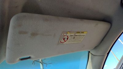 1998 Bmw 540I Passenger Right Sun Visor Oem Black