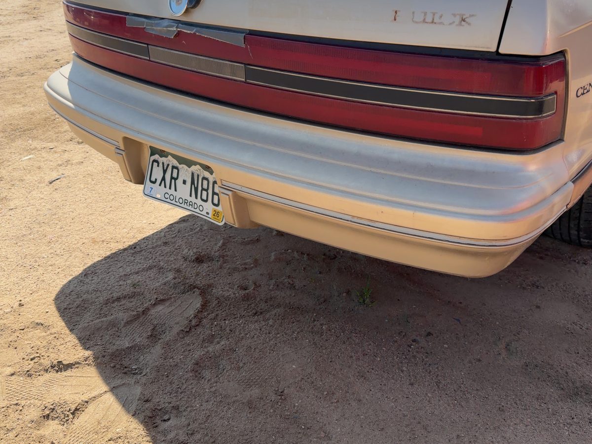 1993 Buick Century Rear Bumper Assembly