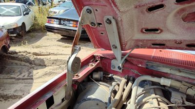 1980-1996 Ford F150 Left And Right Hood Hinge Pair With Springs Oem Set