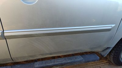 2009 Honda Pilot Passenger Right Front Moulding From Door Trim Strip Silver Si