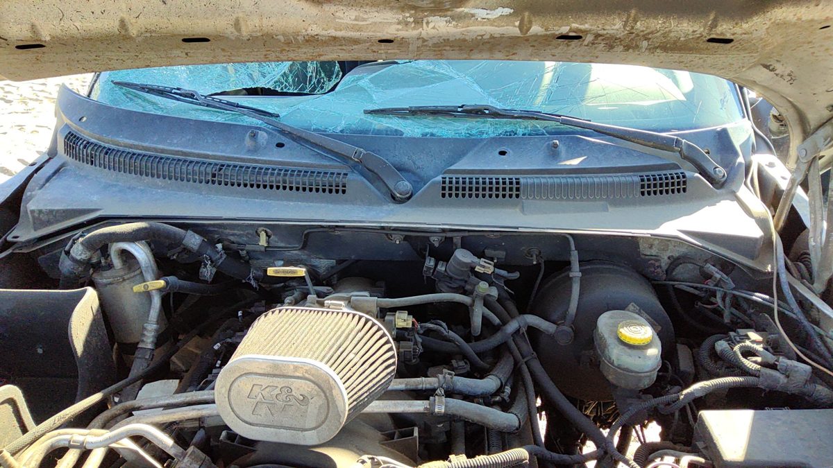 2000 Dodge Dakota Windshield Wiper Cowl Vent Trim Panel Oem Cover