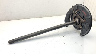 98-02 Passport Passenger Right Rear Back Axle Shaft With Brake Backing Plate 4X4