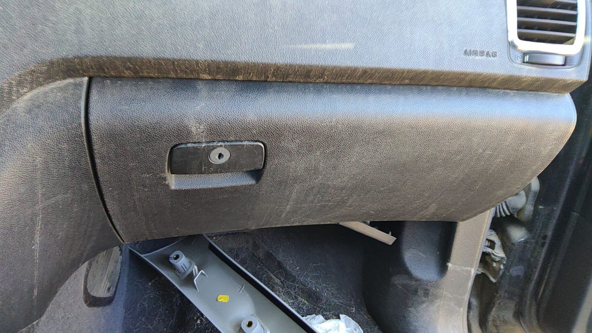2009 Gmc Acadia Glove Box Assembly Complete Door With Latch Oem Black
