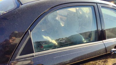 2004-2009 Kia Spectra Passenger Right Rear Side Window Door Glass Back 4 Door