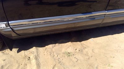 91-94 Buick Park Ave Driver Left Front Moulding From Door Oem Trim Strip Black