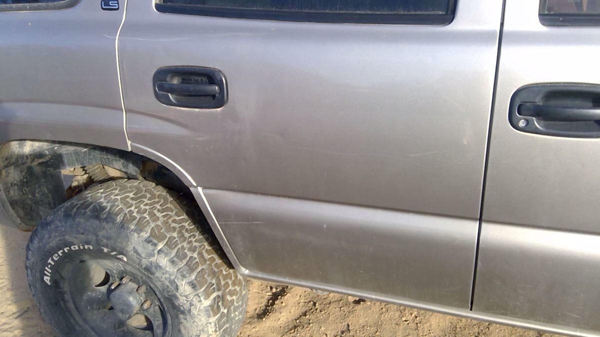 2001 Chevy Tahoe Rear Door
