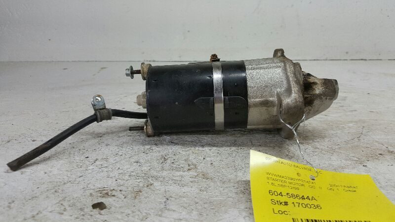 1998-2005 Vw Passat Oem Starter Motor Turbo Gas