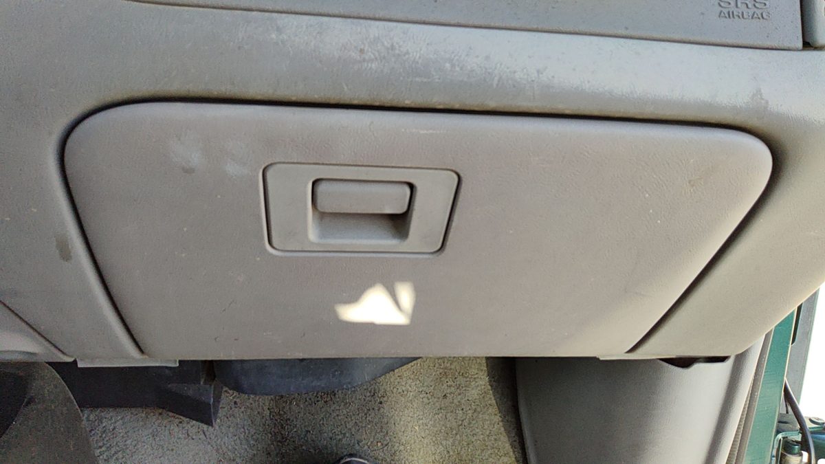 1998-2000 Ford Ranger Glove Box Assembly Complete Door With Latch Oem Gray