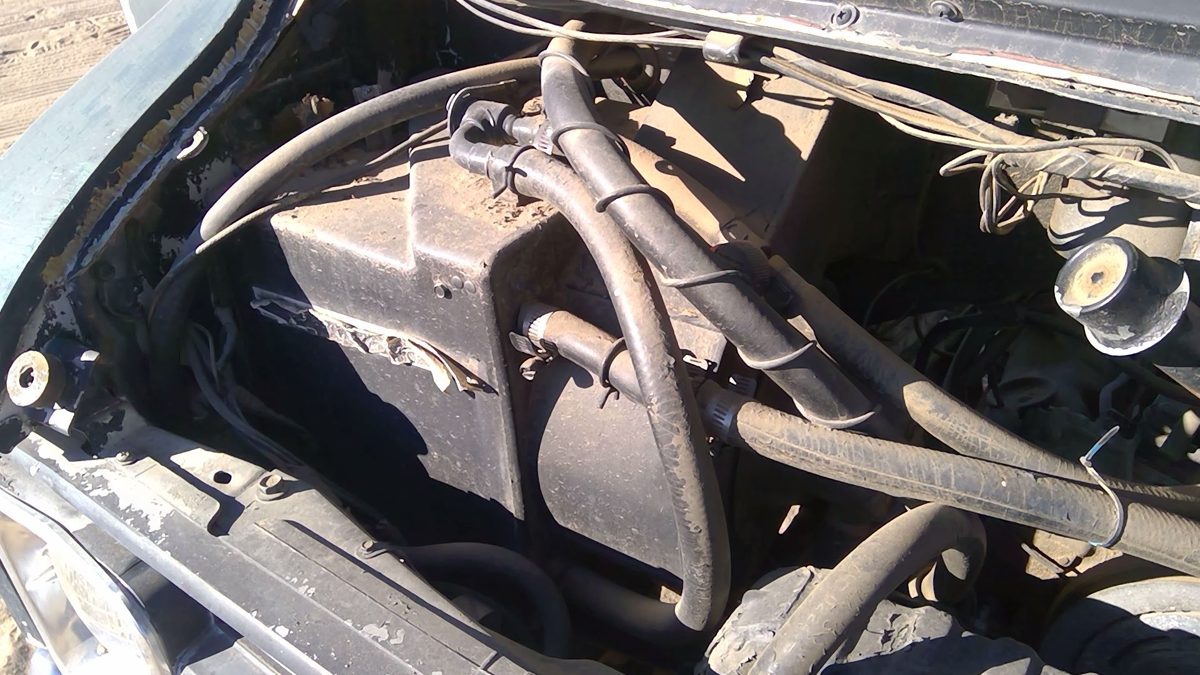 1974 Dodge Ram Van Inner Heater Ac Duct Assembly Vent Housing Tube