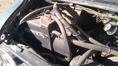 1974 Dodge Ram Van Inner Heater Ac Duct Assembly Vent Housing Tube