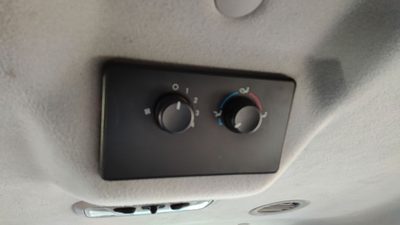 04-07 Freestar Rear Roof Temperature Control Module In Dash Heater Ac Head Unit