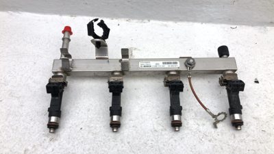 2011-2016 Chevy Cruze Complete Fuel Rail With Injectors Set Loaded Oem 1.4L