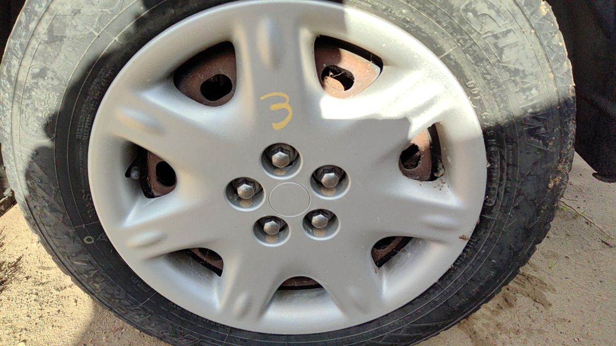 2001-2002 Chrysler Pt Cruiser 15 Hub Cap Oem Wheel Cover 7 Spoke #3 04656424Ac