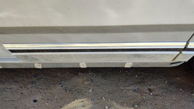 85 Mercury Grand Marquis Driver Left Rear Lower Moulding From Door Oem Back Trim