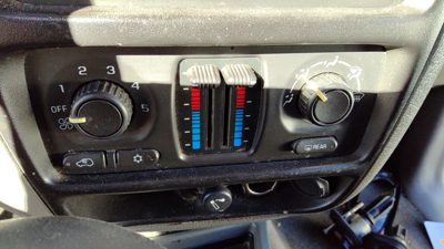 03-09 Chevy Trail Blazer Temperature Control Module In Dash Heater Ac Head Unit