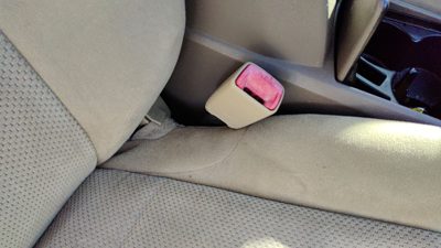 2007-2010 Nissan Altima Passenger Right Front Seat Belt Buckle Receiver Blond C