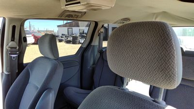 2004-2007 Dodge Caravan Pair Of Front Headrests Oem Left Right Set Seat