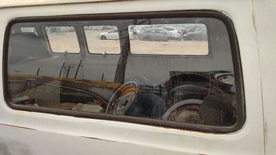 1971-1977 Dodge Van B200 Driver Left Rear Quarter Glass Back Side Window Oem