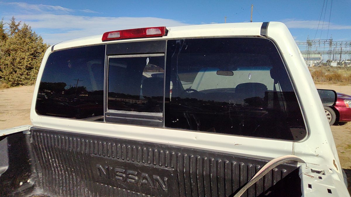 2004-2015 Nissan Titan Back Glass Rear Window Oem 797007s21b