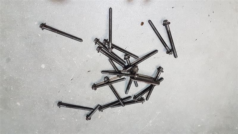 2002 Mercedes Ml500 Rocker Arm Bolts Assembly Set Oem Fasteners Hardware