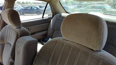 1997-2000 Buick Century Pair Of Front Headrests Oem Left Right Set Seat 12533934