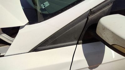 12-18 Focus Ford Focus Driver Left Moulding From Fender Oem Trim Strip White Yz