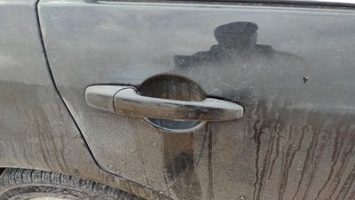 2006-2012 Ford Fusion Passenger Right Rear Outside Door Handle Oem Back Black Uh